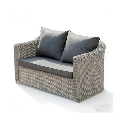 Outdoor rattan sofa combination, courtyard waterproof and sun protection villa, outdoor balcony, leisure furniture combination