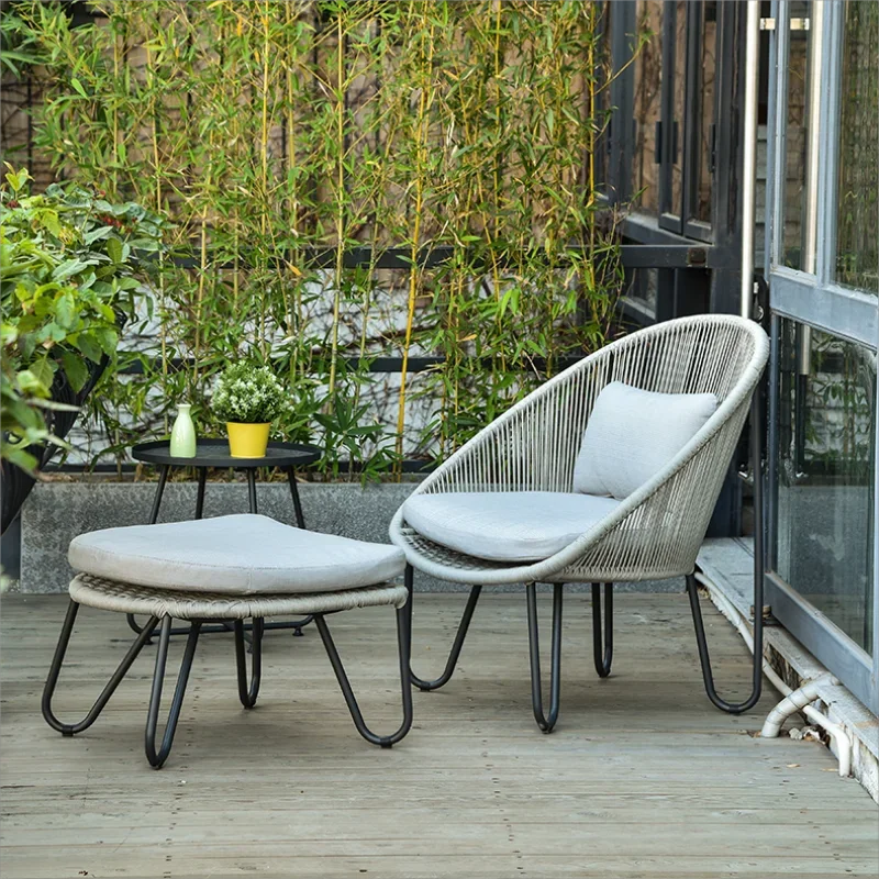 #Modern Aluminum Waterproof  Furniture Comfortable Outdoor Leisure Chair for Hotel Villa Garden from Factory Supply#