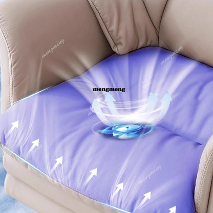 Leather electric massage ergonomic chair reclining heating comfortable sedentary Computer office chair gaming chairs Armchair