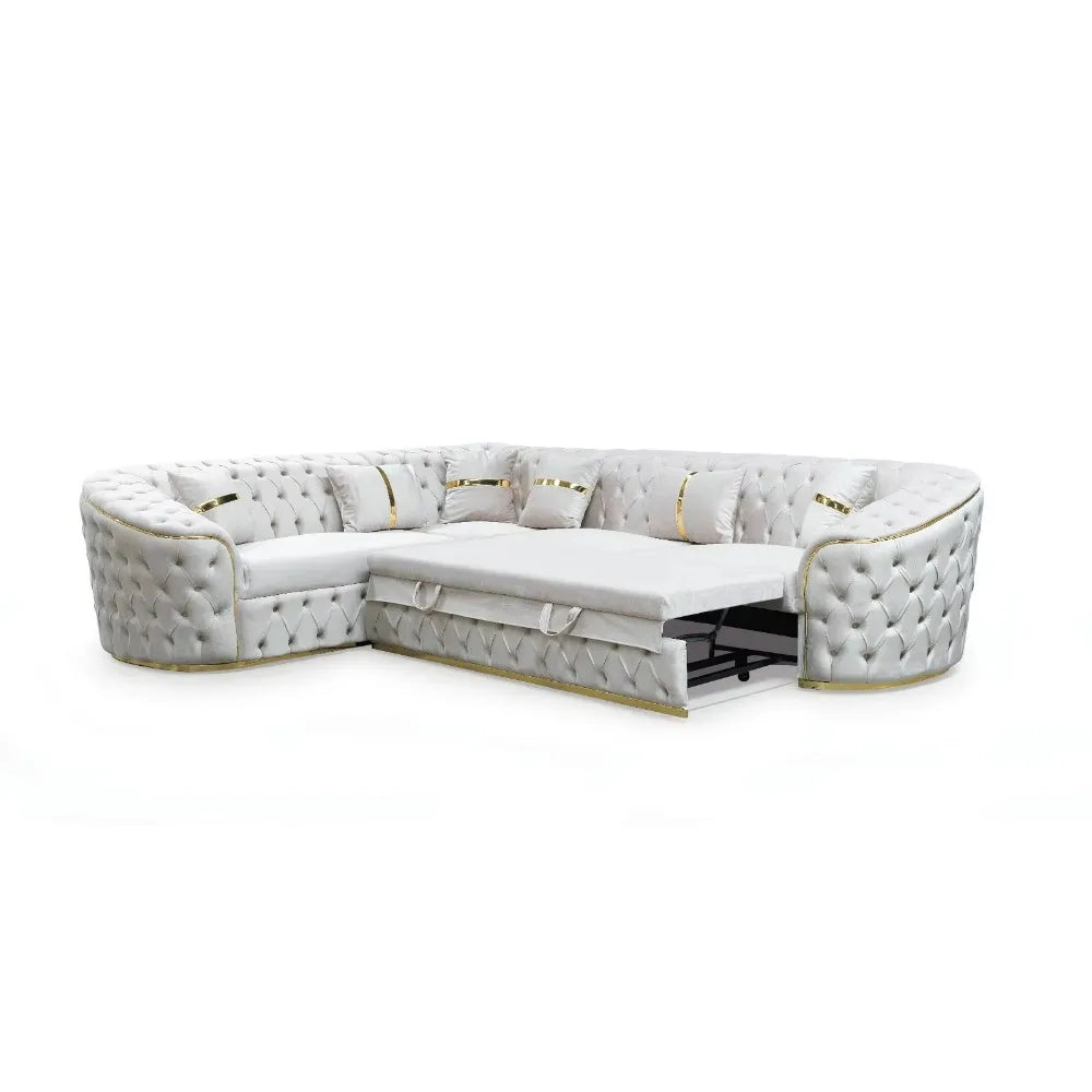 Modern Comfortable Corner Sofa Set for Living Room Home Furniture with Stylish Hall Application