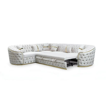 Modern Comfortable Corner Sofa Set for Living Room Home Furniture with Stylish Hall Application