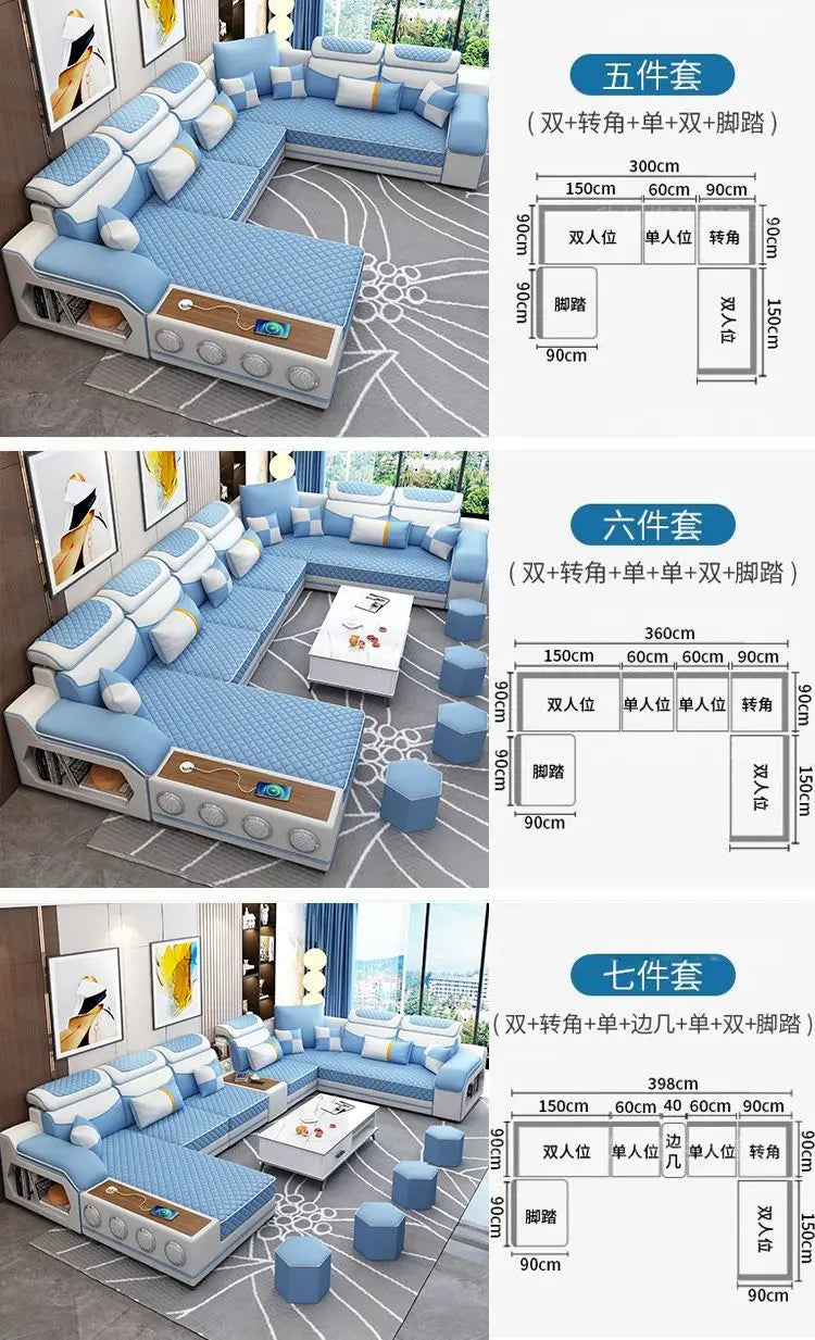 Adults Cushion Sofa Classic Lounge Modern Large Comfortable Sofa Storage Romantic Muebles Para Habitacion Home Furniture