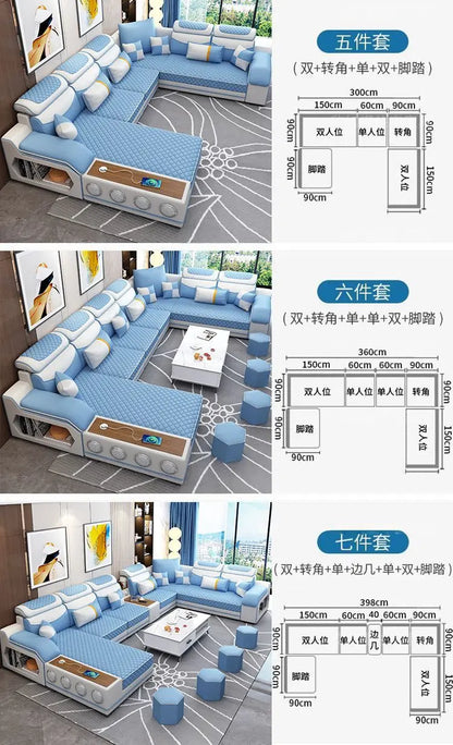 Adults Cushion Sofa Classic Lounge Modern Large Comfortable Sofa Storage Romantic Muebles Para Habitacion Home Furniture