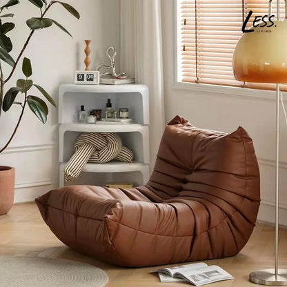 Caterpillar sofa togo modern living room balcony lounge lazy sofa available white lamb wool sofa