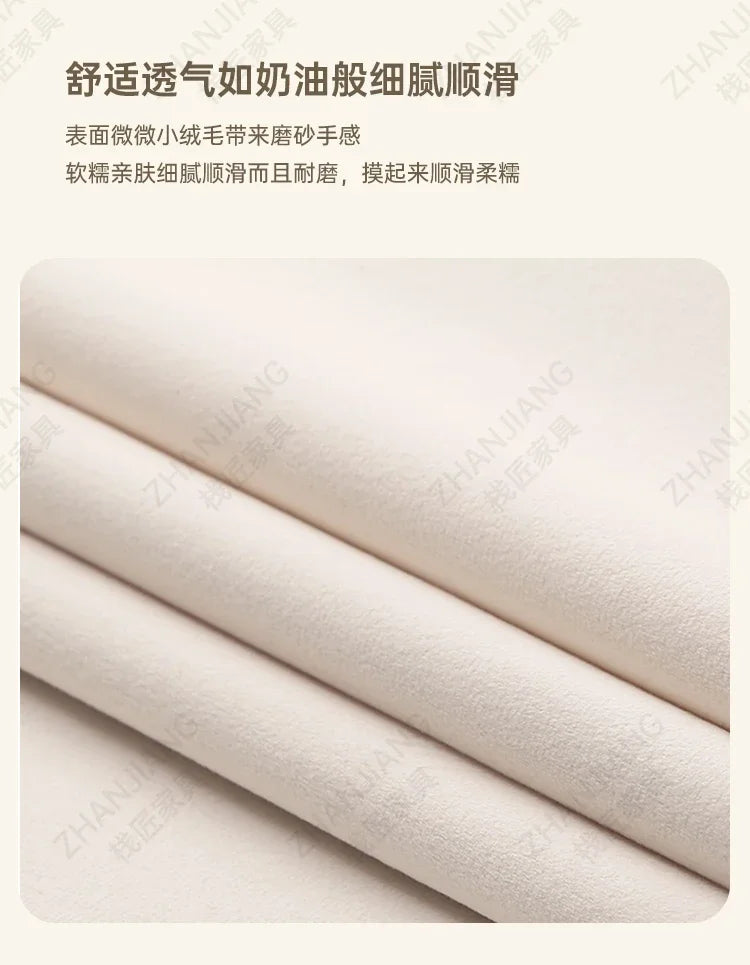 M71 round Bed Double Marriage Bed Modern Simple Home Hotel 2M Serena Large round Cream Wind Bed in Master Bedroom
