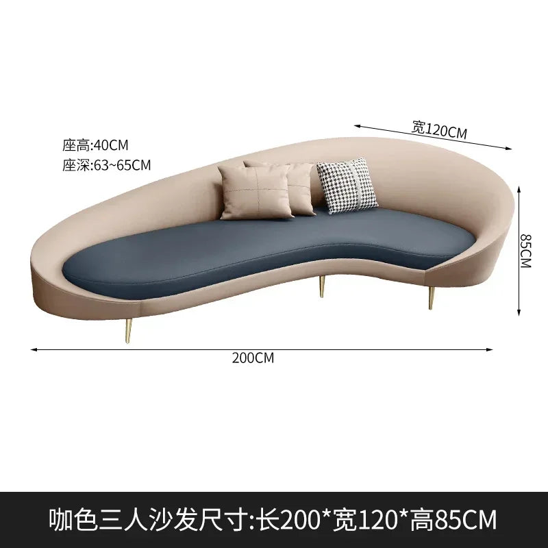 X Designer Moderne Salon Canapés Moderne Sectionnel Relaxant Canapés De Luxe Chambres Design Esthétique Divano Meubles Unique