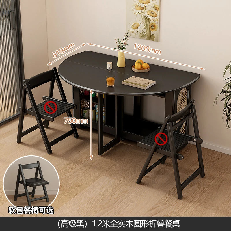 Waterproof Chair Dining Table Breakfast Modern Chair Side Dining Table Space Savers Round Set Sala Da Pranzo Home Furnitures