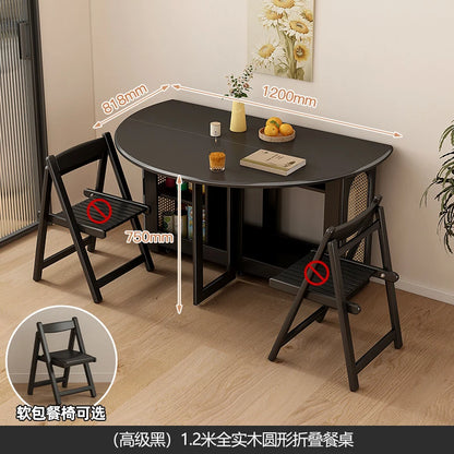 Waterproof Chair Dining Table Breakfast Modern Chair Side Dining Table Space Savers Round Set Sala Da Pranzo Home Furnitures