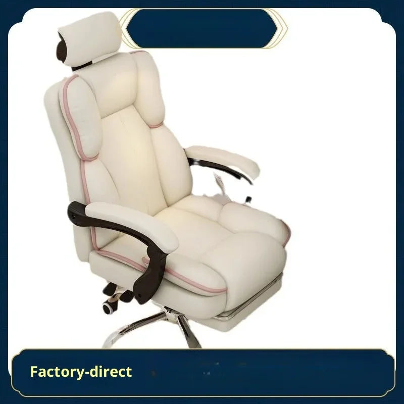Ergonomic Office Chair Gaming High Back Computer Desk Chair Adjustable Lumbar Support Reclining Swivel Armrest Home Sillas
