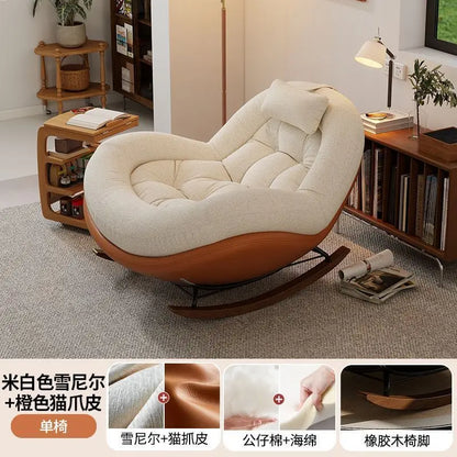 For Rocking Chair Recliner, Living Room Home Leisure Adult Sofa