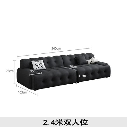 Large European Living Room Sofas White Filler Salon Lazy Compressed Sofas Lounges Designer Couch Wohnzimmer Home Furniture