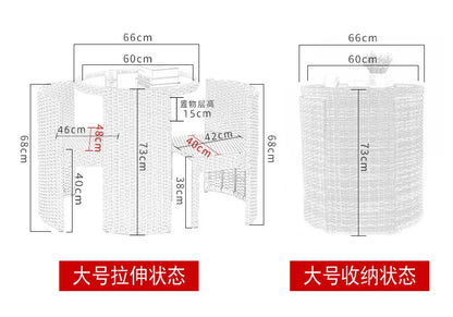 Balcony Small Table and Chair Tea Table and Chair Kit Outdoor Garden Combination Leisure Storage Rattan Knitting Small Table and