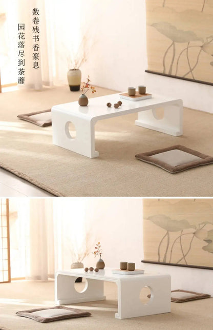 Wood Designer Coffee Table Small Modern Decoration Books Side Table Simple Aesthetic Mini Mesas Bajas Chinese Style Furniture