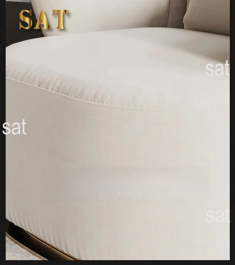 # Italian Style Light Luxury Fabric Lounge Chair Modern Furniture