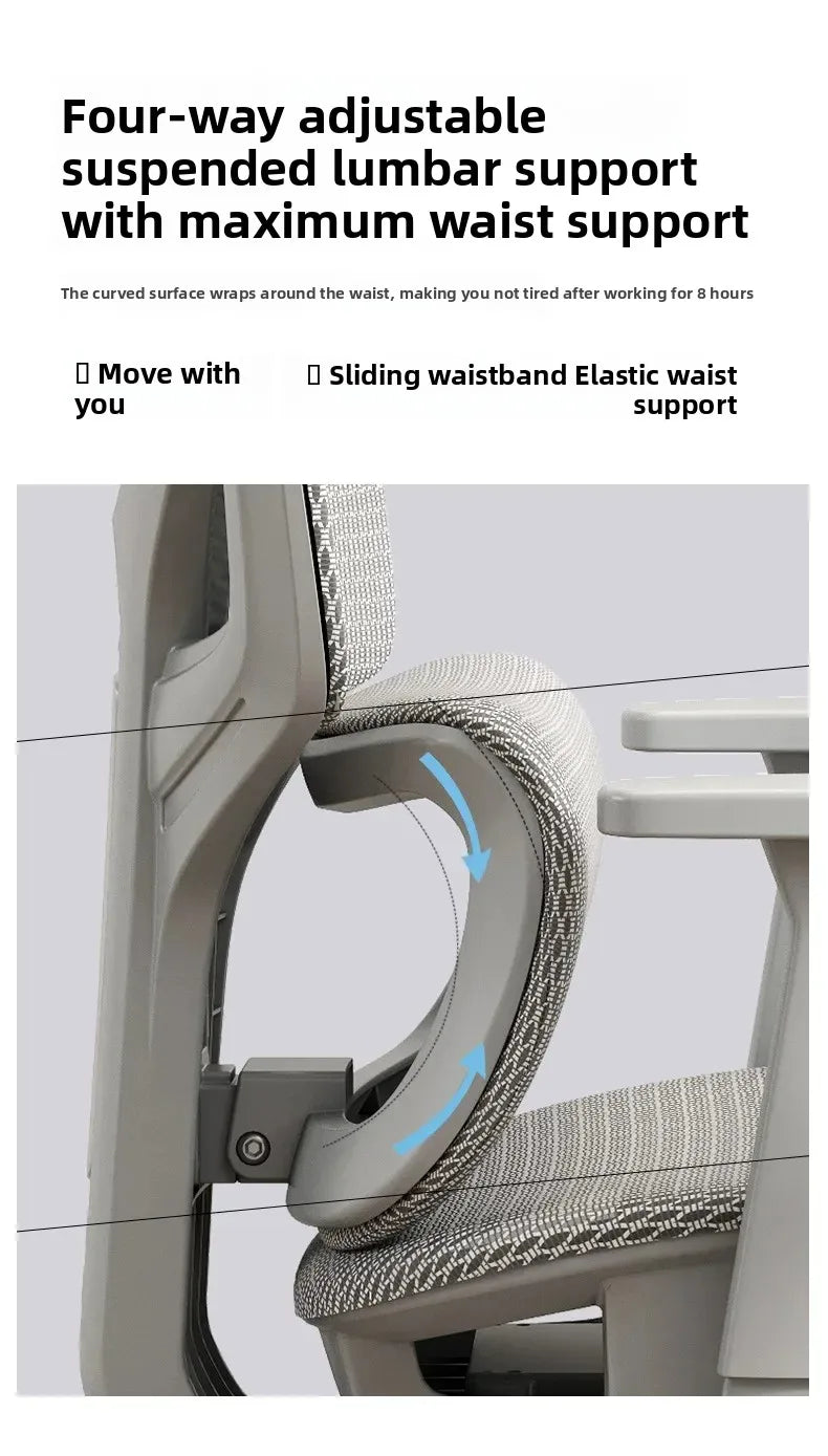 Computer Gaming Chair Ergonomic Chair Adjustable Rotatable Lumbar Support Sedentary Not Tired Silla Gamer Office Furniture