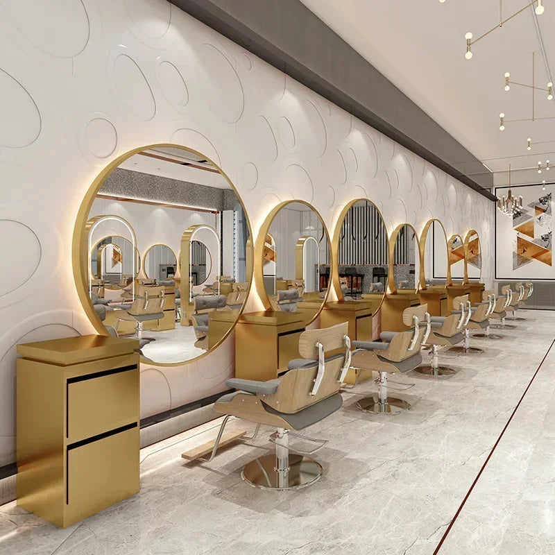 Shampoo Barber Chair Simplicity Wheels Swivel Salon Chair Hair Stylist Facial Sillas Cosmetic Aesthetic Salon Furniture