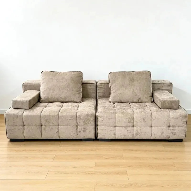 Vacuum Compressed Sofa Living Room Decoration Armchairs Fabric Sponge Sofa Lazy Modern Lounge Boneless Couch Hotel Furniture