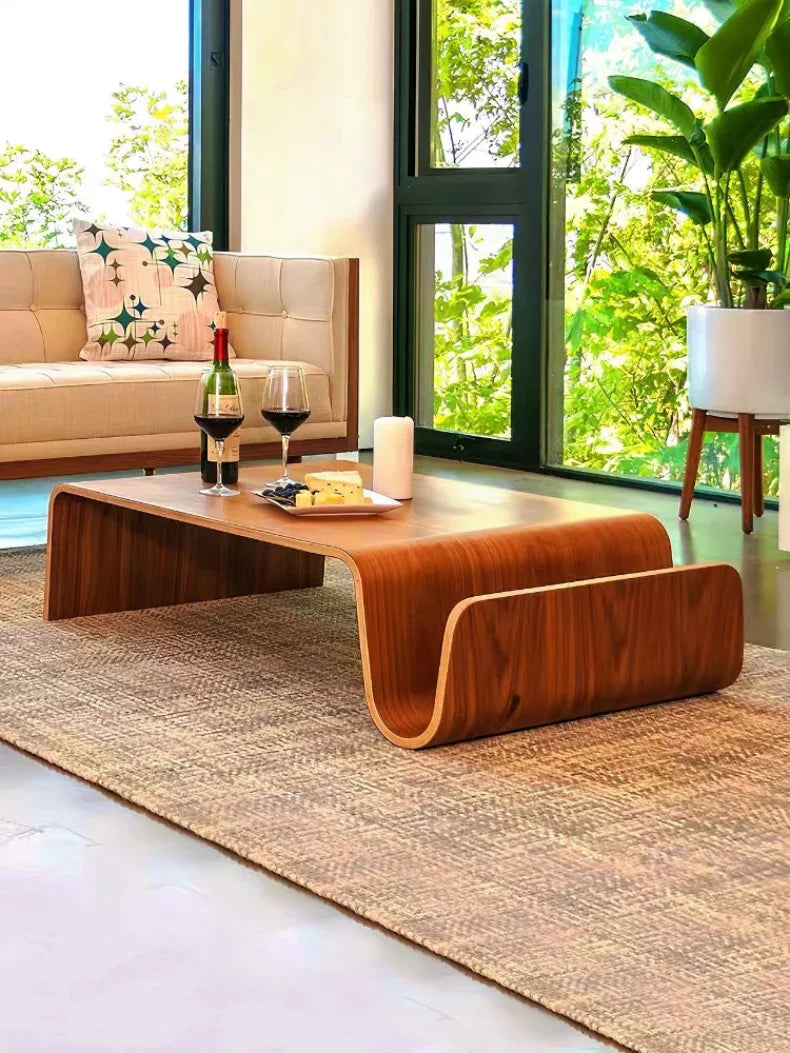 Creative Simple Modern Japanese Style Solid Wood Coffee Table Home Tatami Tea Table
