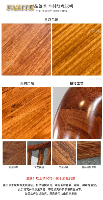 Modern new Chinese ebony leather sofa high-end villa solid wood first layer cowhide European living room luxury furniture