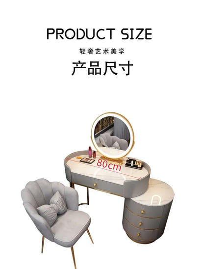 Vanity Table Stand Makeup Vanity Table Girls White Bedroom Desk Vanity Table Drawers Storage Coiffeuse De Chambre Home Furniture