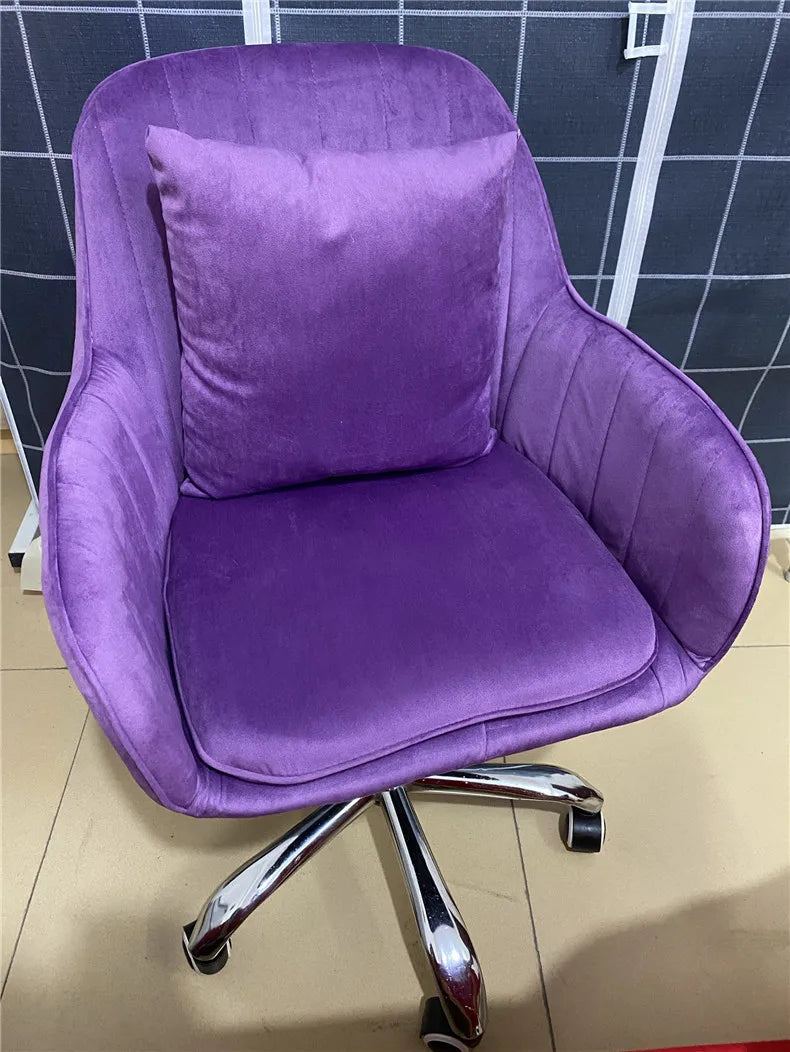 Lift Swivel Office Chairs Bedroom Home Armrest Backrest Leisure Computer Chair Student Dormitory Comfortable Learning Desk Chair