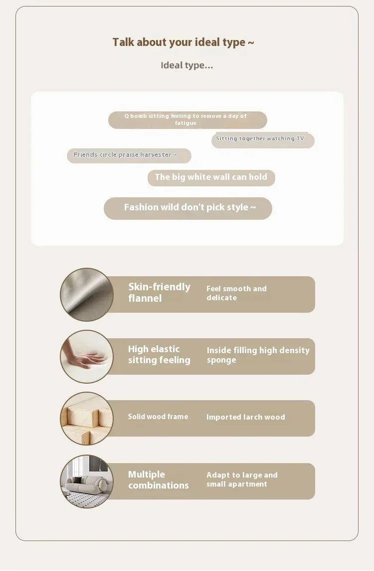 Armchair Curved Modern Sofa Pink Minimalist Wooden Floor Adults Living Room Sofa Canape Chaise Reading Divano Bedroom Furniture