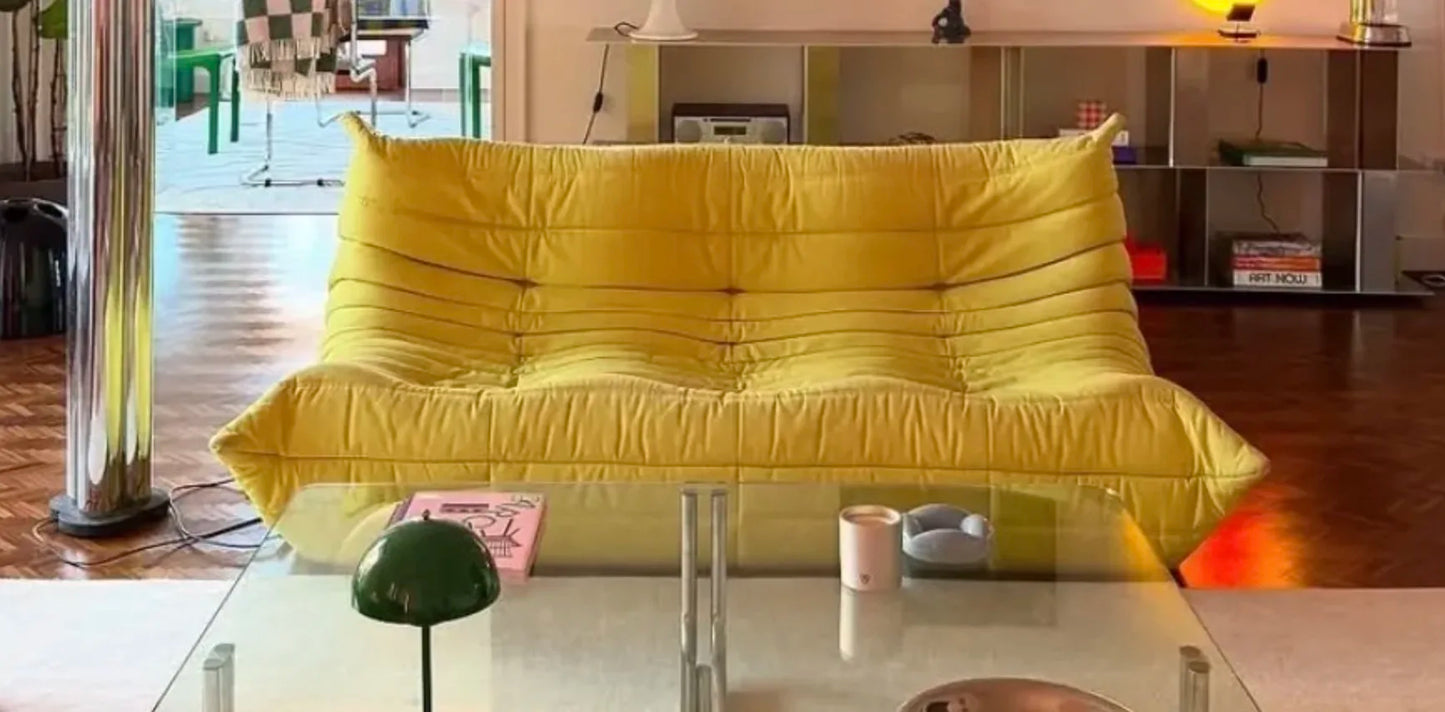 Three seater sofa, Corduroy, technology fabric, leather, and suede materials can all be made, suitable for trendy decoration
