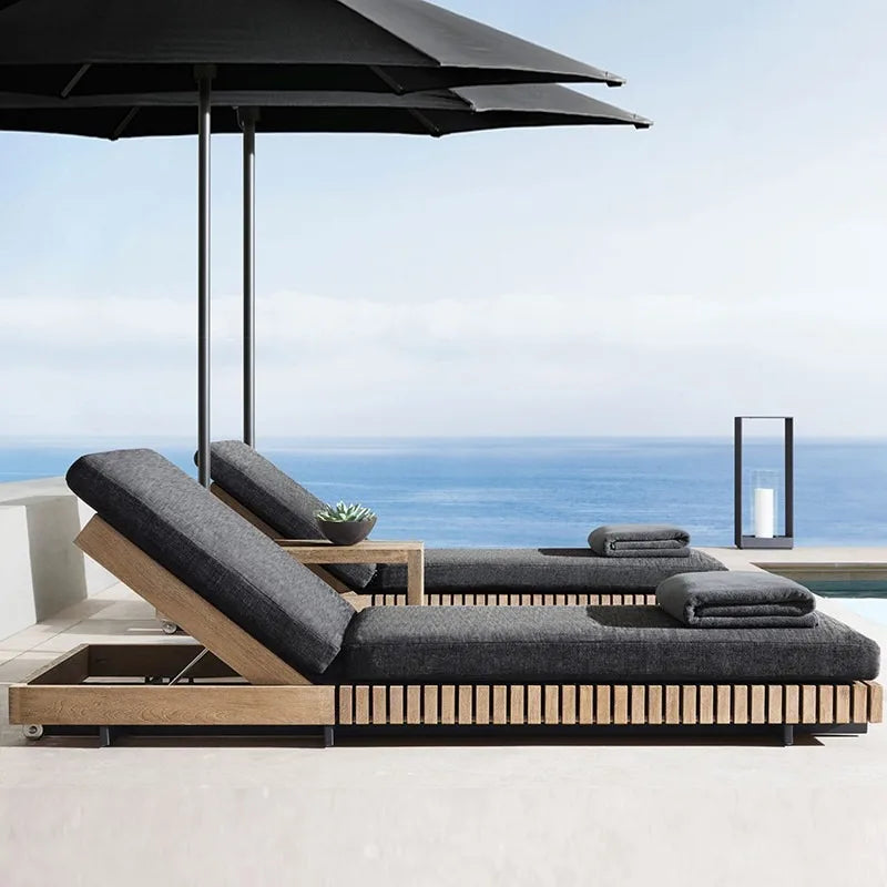 Modern Sun-proof Garden Sets Soild Wood Part Tiny Houses Sectional Garden Sets Nordic Outside Salon De Jardin Garden Furniture