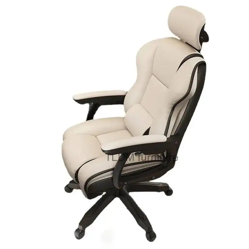 Ergonomic Office Chair Gaming Wheels Glides Comfy Luxury Office Chair Computer Boys Aesthetic Sillas De Oficina Decoration