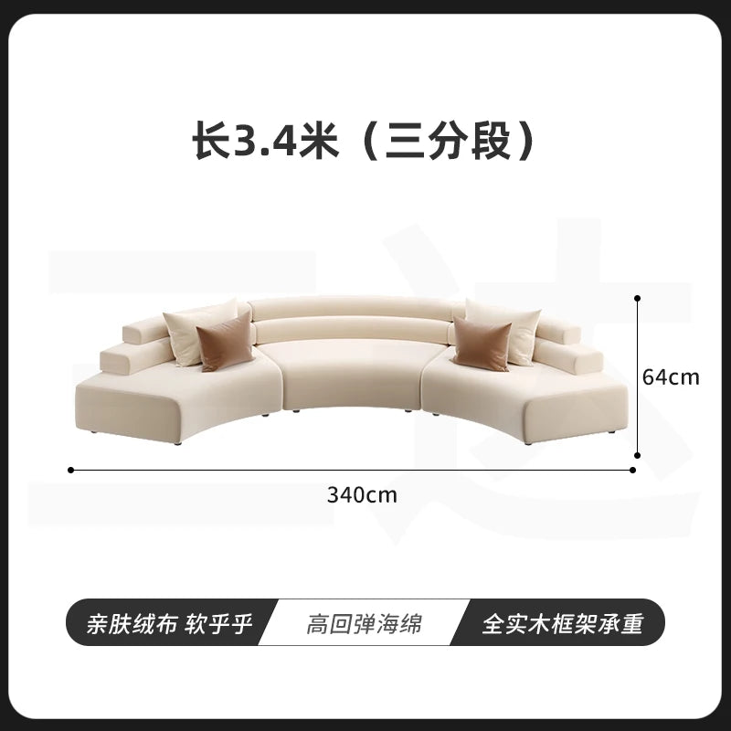 Modern Nordic Living Room Sofas Conference Tables Office Sectional Corner Outdoor Sofa Curved Designer Muebles Home Furniture
