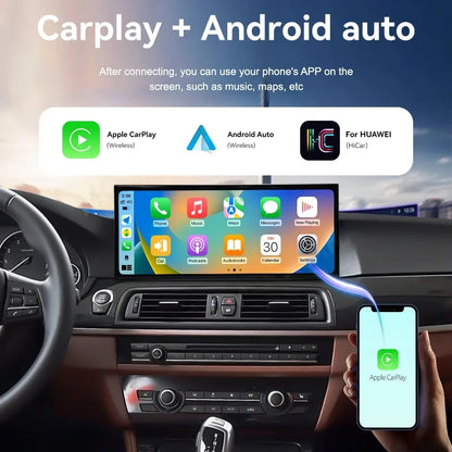 15.8" Qualcomm Android 13 Car Radio For BMW 5 Series GT F07 2011-2017 CIC/NBT Touch Screen Multimedia Player GPS Navigation BT