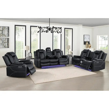 Home Theater Sofa Set - Comfortable Seating for Movie Nights and Entertainment - Luxe Design for Ultimate Leisure Experience