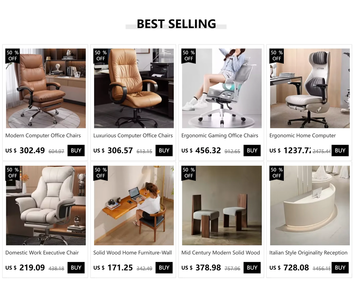 Modern Armchair Office Chairs Computer Study Swivel Gaming Office Chairs Recliner Adjustable Office Furniture Silla Oficina LLOC