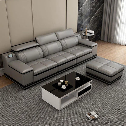 Sofas for Home Leather Designer Custom New Design Large Modern Set Living Room Furniture Modular Corner
