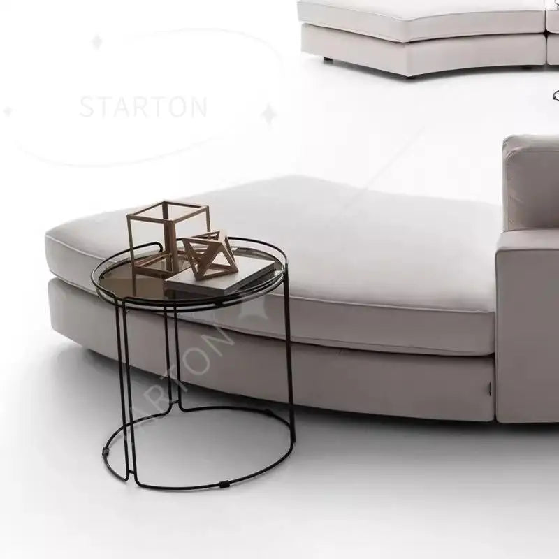 Designer Style Curved  Hotel Reception  Office Guests'  Modern Design  Foam Filling Sofa Hotel Application