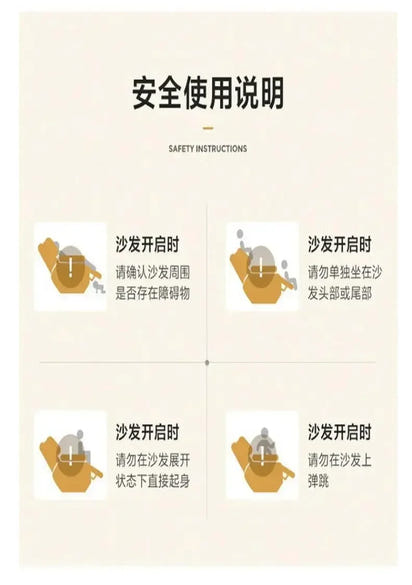 Single-Seat Sofa Stoel Stof Vrijetijdsstoel Woonkamer Licht Luxe Designer Elektrische Functionele Fauteuil