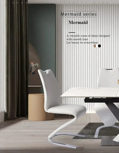 Designer Fancy Nordic Dining Chairs Luxury Kitchen Elegant Occasional Modern Chair Accent Design Chaises Salle Manger Furniture