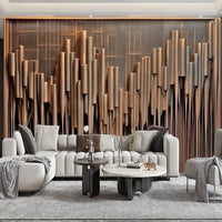 Modern Chinese Style Abstract Wallpaper Custom Photo Mural 3D Relief TV Sofa Background Home Decor Wall Hanging Painting