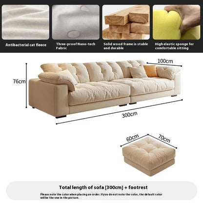 Living Room Set Sofas Office Frameless Armchairs Girls Home The Sets Convertible Frameless Single Couch Modern Air Furniture
