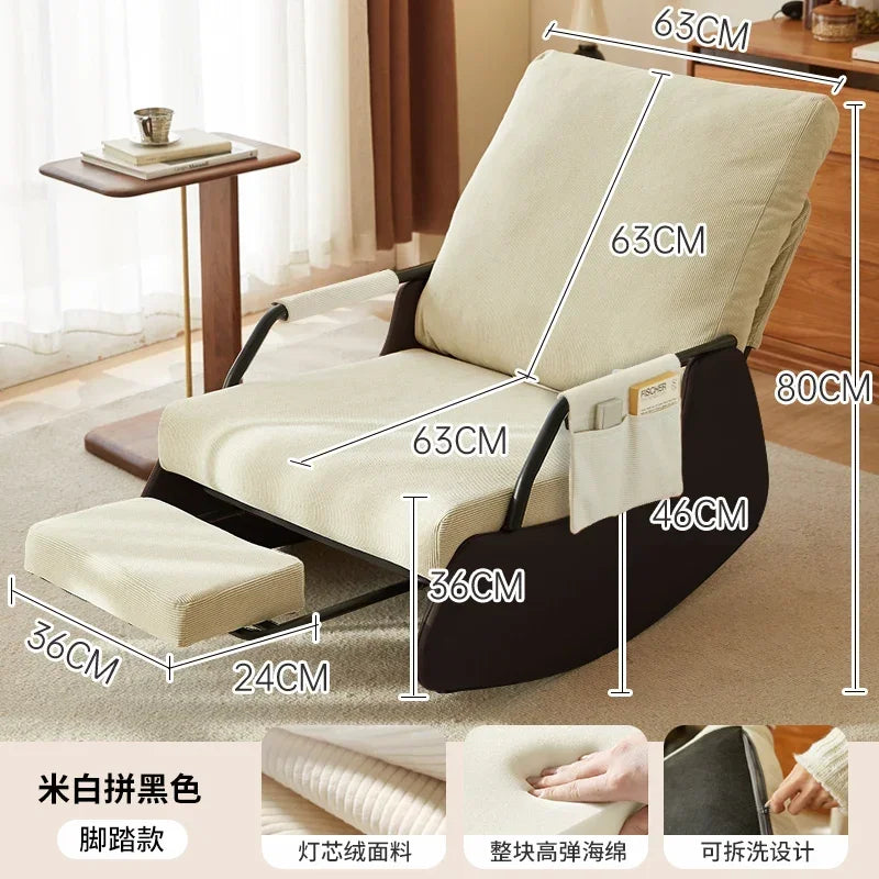 Luxury Salon Living Room Chairs Nordic Girl Arm Sofa Reading Balcony Chairs Comfortable Portable Sillon Lounge Suite Furniture