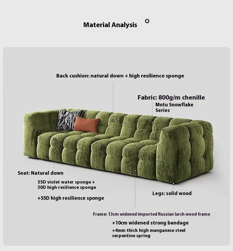 Plush Minimalist Living Room Sofas Classic Family Designer Reclining Sofa Relaxing Foot Stool Woonkamer Banken Home Decoration