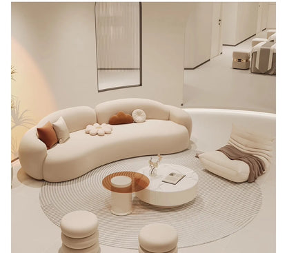 Lazy Classic Living Room Sofas Floor Designer Cushion Comfortable Sofa Elegant Relax Meuble De Salon Furniture Accessories