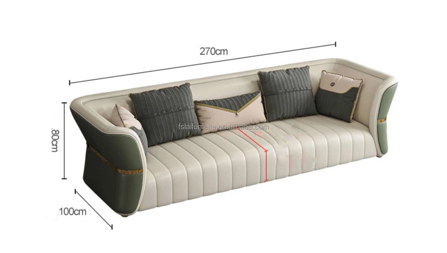 Light Luxury Leather Sofa Set Living Room Modern Sectionals Couch Lounge Custom Sofa Set Furniture for Home Living Room Sofa Set