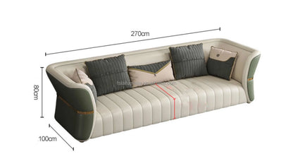 Light Luxury Leather Sofa Set Living Room Modern Sectionals Couch Lounge Custom Sofa Set Furniture for Home Living Room Sofa Set