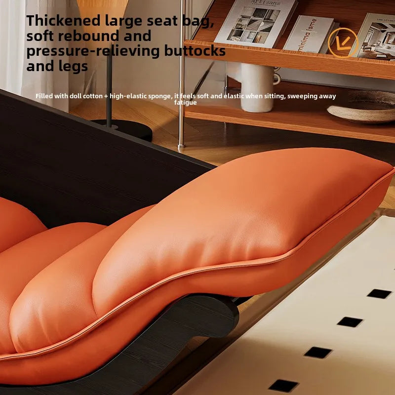 Rocking chair adult 2024 new lazy sofa balcony single sleeping master bedroom recliner leisure banana chair