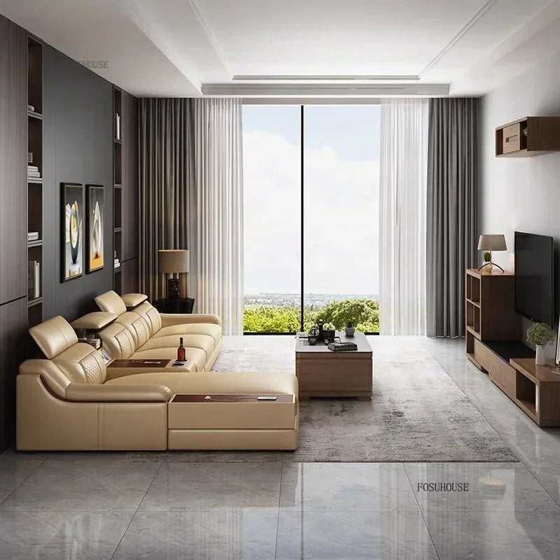 Living Room Sofa Combination Light Luxury Chaise Lounges Sofas for Living Room Personality Home Furniture