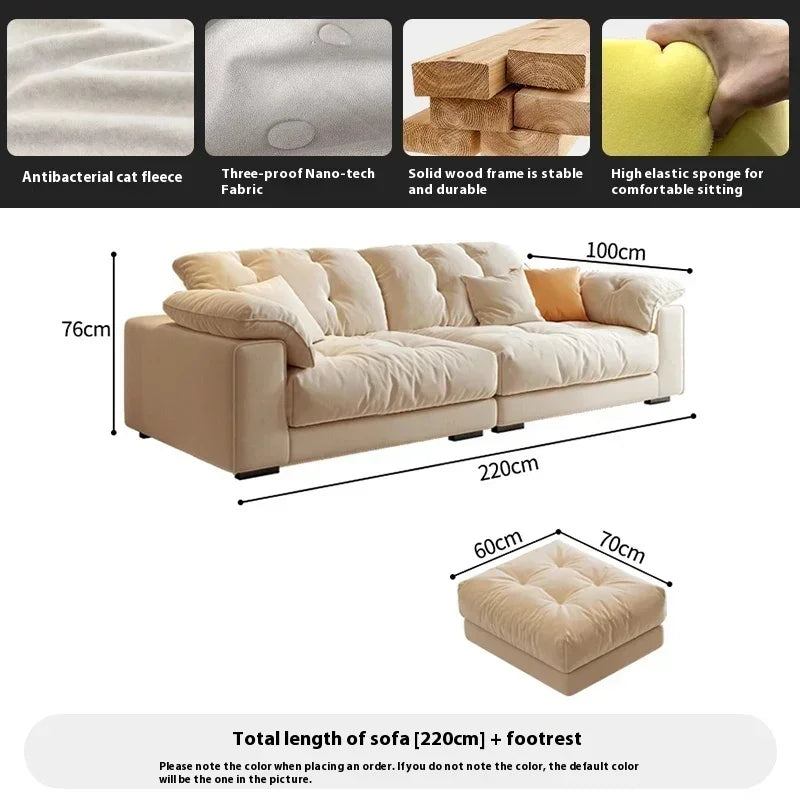 Living Room Set Sofas Office Frameless Armchairs Girls Home The Sets Convertible Frameless Single Couch Modern Air Furniture