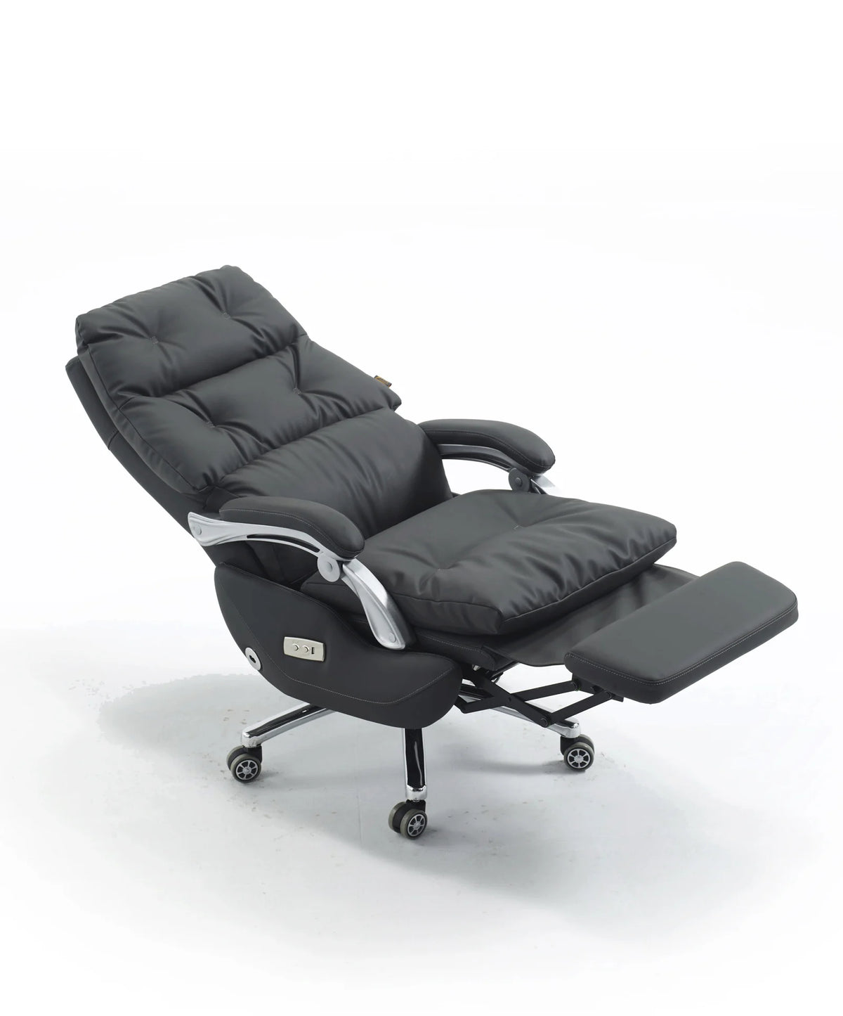 Luxury modern ergonomics nap time boss manager reclining office chair genuine electric mechanical game leather office chair