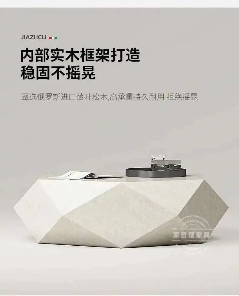 Home Modern Mesa Luxury Space Coffee Centro Table Tables Elegant Saving Trendy De Nordic Sala Quality Coffee Furniture