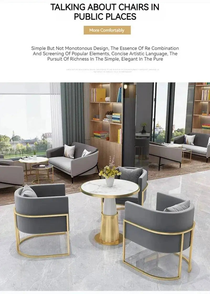 Metal Armchair Plastic Japanese Back Room Restaurant Support Cute Dining Designer Lounge Chairs Living Nordic Sillas Furniture